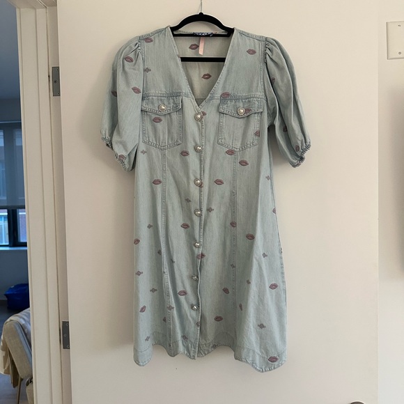 CRAS DENIM DRESS - Picture 1 of 3